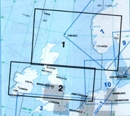 Jeppesen Enroute Chart Europa - E (LO) 1/2
