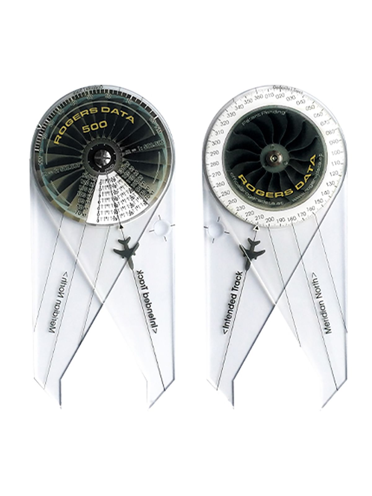 Rogers Data Navigationszirkel 500 - für Karten 1:500.000