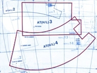 Jeppesen Enroute Chart Atlantik - AT (H/L) 3/4