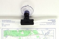 Saughalterung mit Klemme