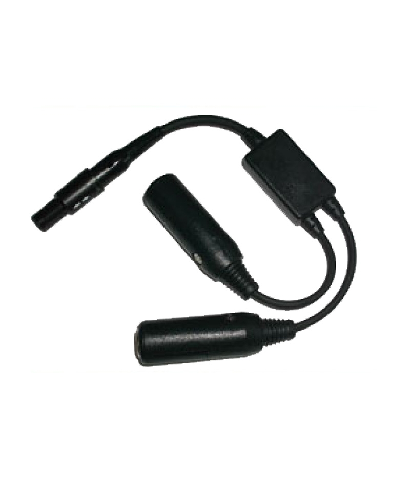 Pilot PA93B Headset-Adapter - von PJ-Steckern (GA) auf LEMO-Stecker (Bose)