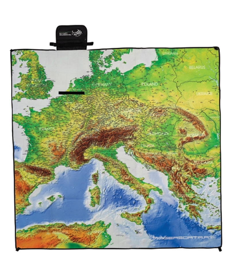 Rogers Data Picknickdecke European Aerodromes XL - 180 x 180 cm